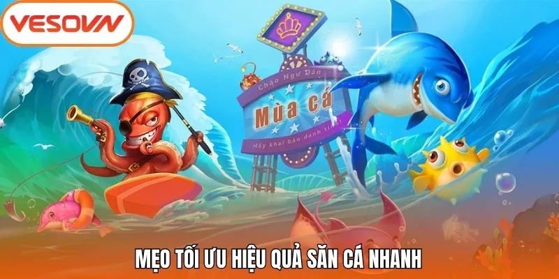 Mẹo tối ưu hiệu quả săn cá nhanh